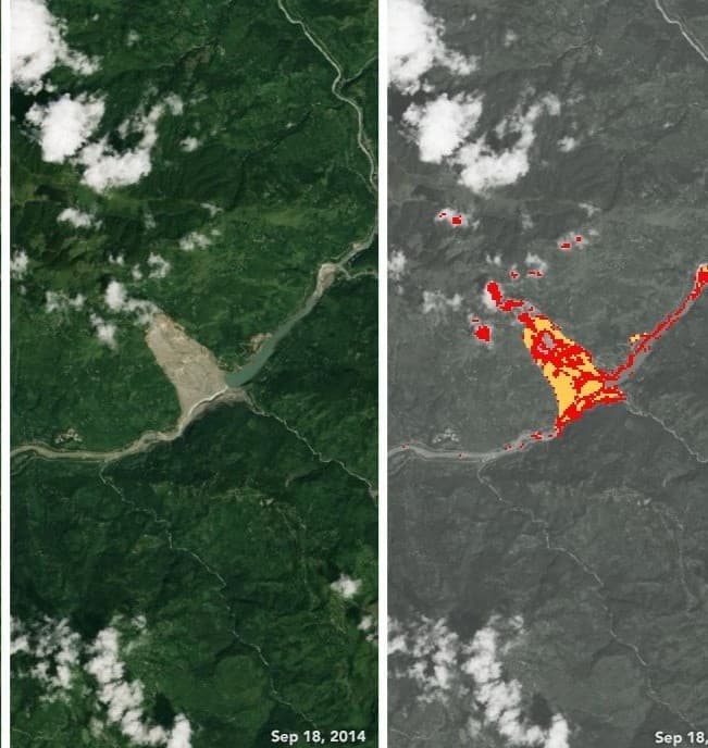 AI-Based Geospatial Change Detection
